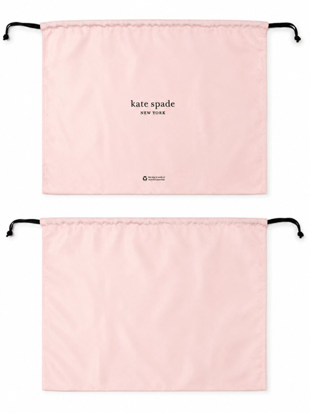 NWOT Kate Spade New York Pink Drawstring Dust Bag